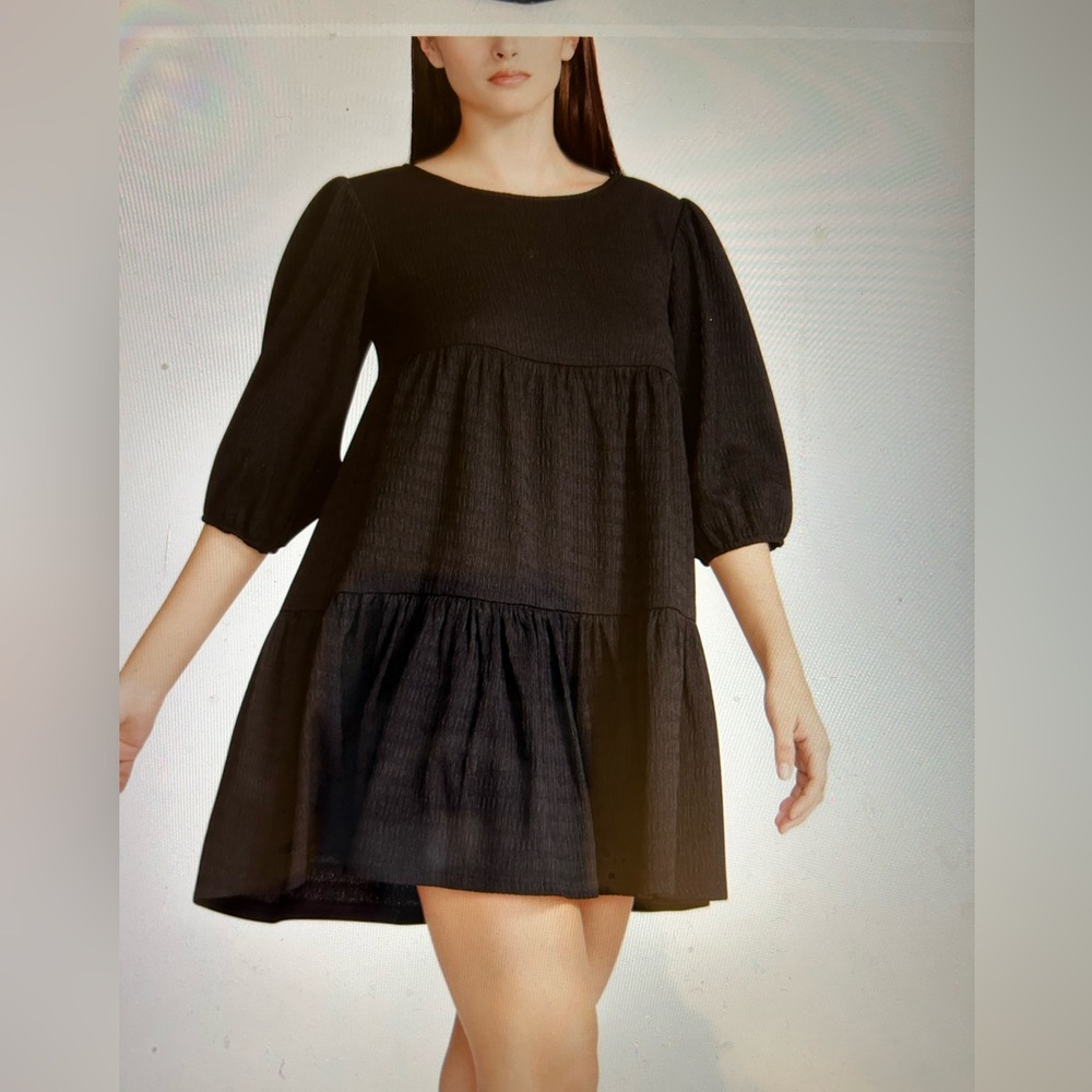BB Dakota by Steve Madden  Volume Up Babydoll Dress NWOT XS